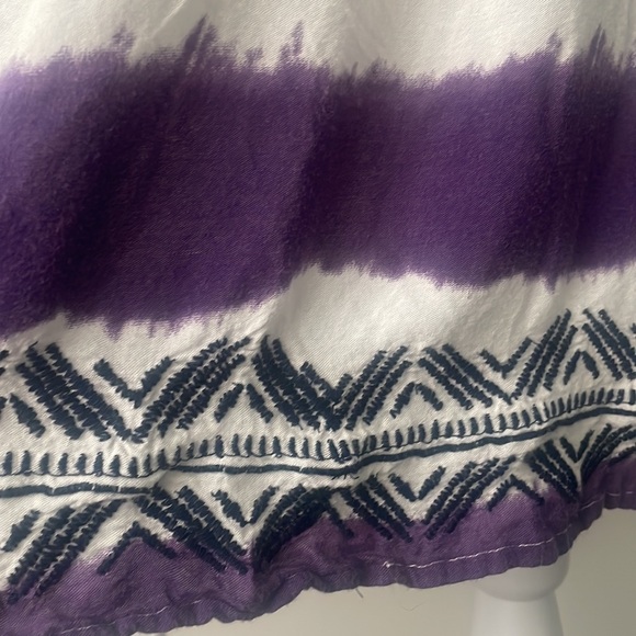 ROXY Tie Dyed Beach Cover-up, Size small - Picture 2 of 5